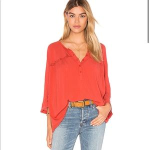Amuse Society Olivia woven top